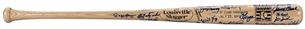 Hall of Famers Multi Signed Louisville Slugger 2012 Hall Of Fame Induction Bat With 43 Signatures Including Gwynn, Ford, Koufax & Schmidt (Beckett)